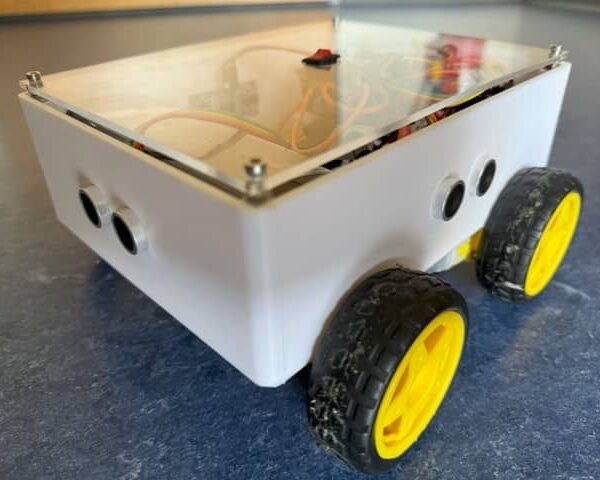 Advanced autonomous and remote-controlled robot car equipped with Arduino Mega and sensors.