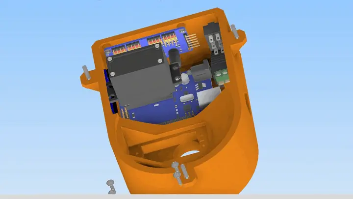 Step 1: Inserting MG996R servo into base_link