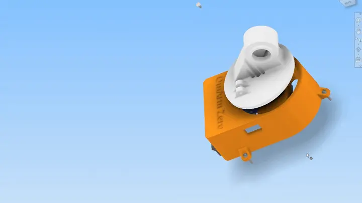 Step 4: Mounting base_link_upper onto base_link