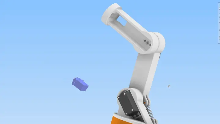Step 11: Mounting wrist pitch servo