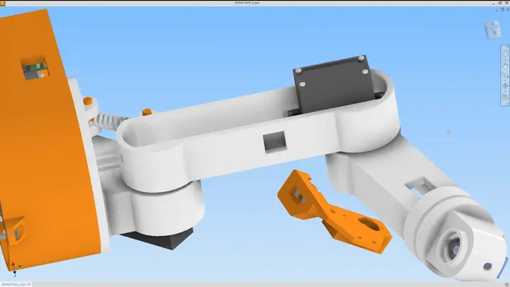 Step 16: Connecting gripper base to wrist