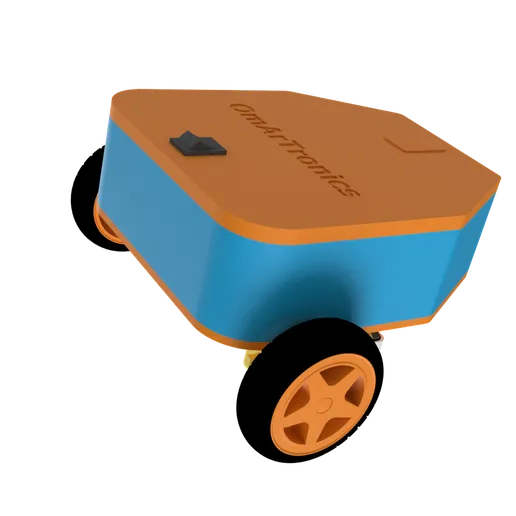 Line-Following Robot with TCS34725 and KY-033 Sensors