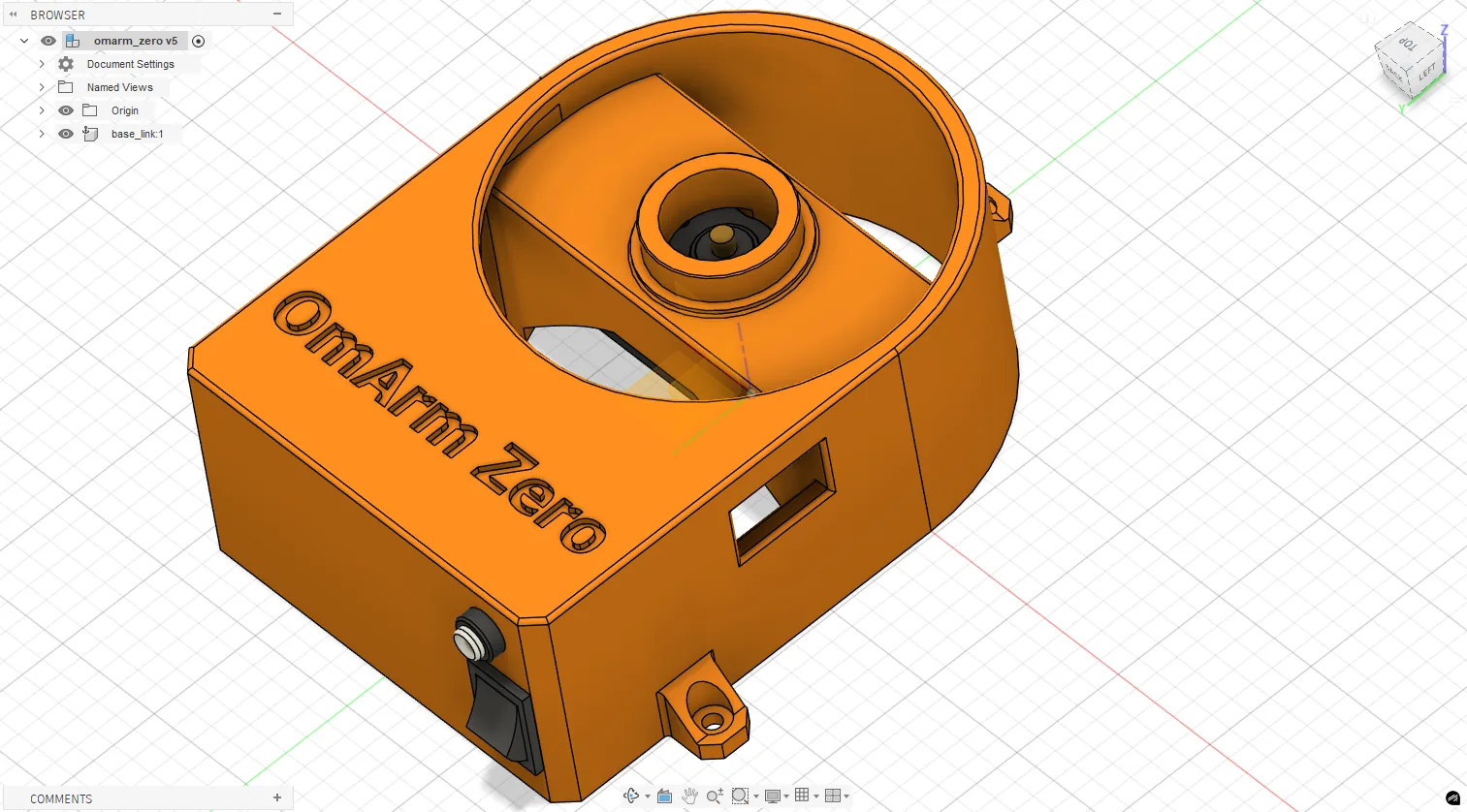 ROS 2 URDF tutorial: OmArm Zero robot arm in RViz with Joint State Publisher GUI