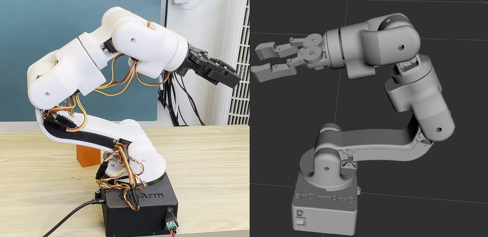 From Fusion 360 to a ROS 2 Digital Twin: URDF, RViz and Gazebo That Match the Real Arm (OmArm One Part 2)